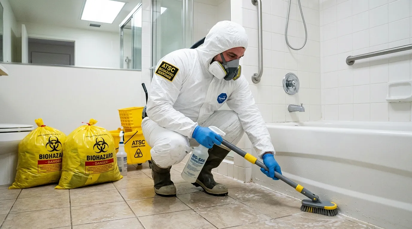 Decontamination equipment deployed for Blood Cleanup in North Bay Shore